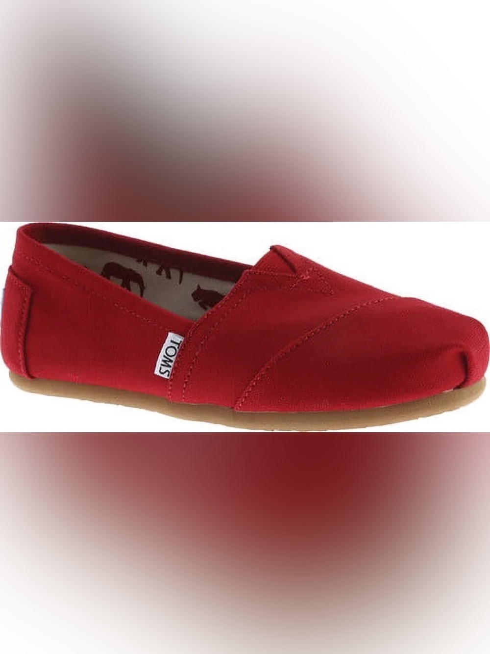 Toms albargata women’s canvas slip on flats
